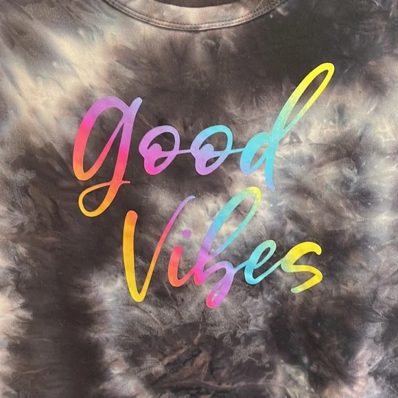 UK2LA Good Vibes tie dyed tee - Picture 4 of 5